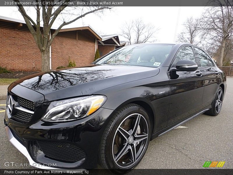 Front 3/4 View of 2016 C 450 AMG Sedan