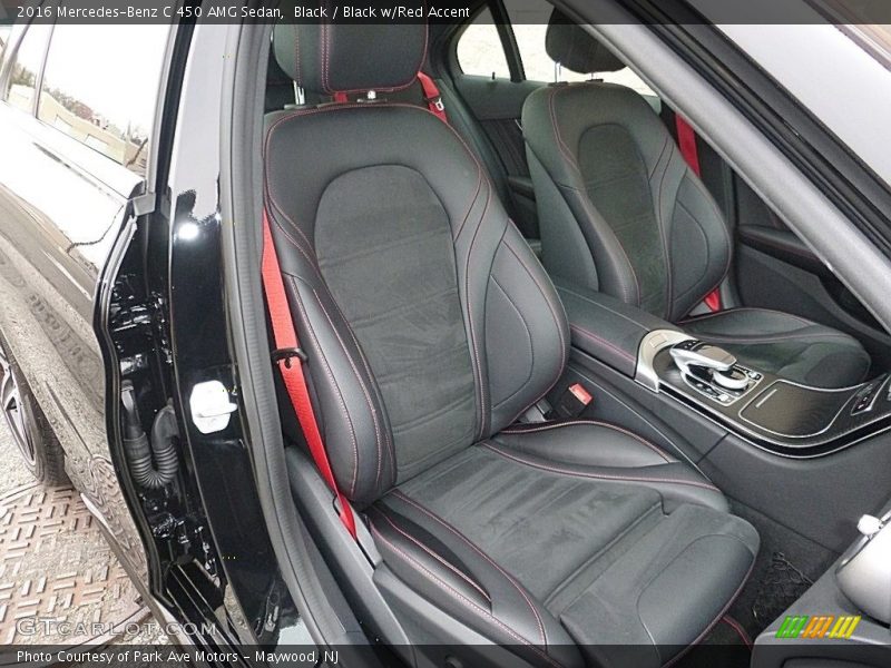 Front Seat of 2016 C 450 AMG Sedan