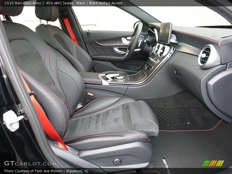 Front Seat of 2016 C 450 AMG Sedan