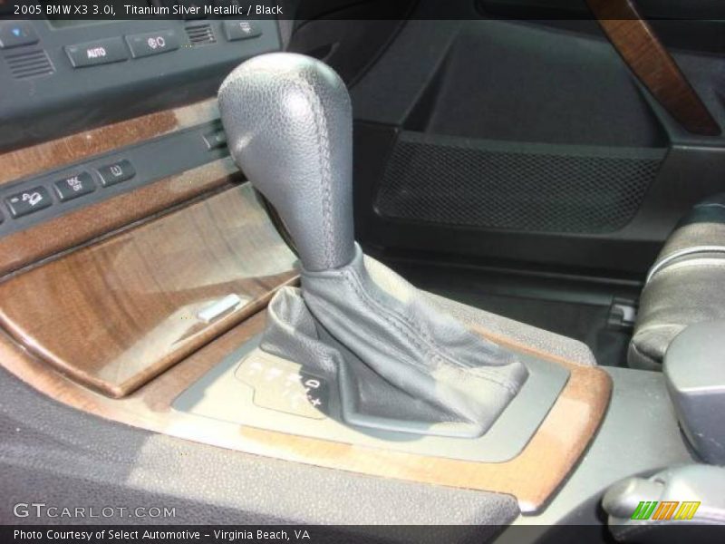 Titanium Silver Metallic / Black 2005 BMW X3 3.0i