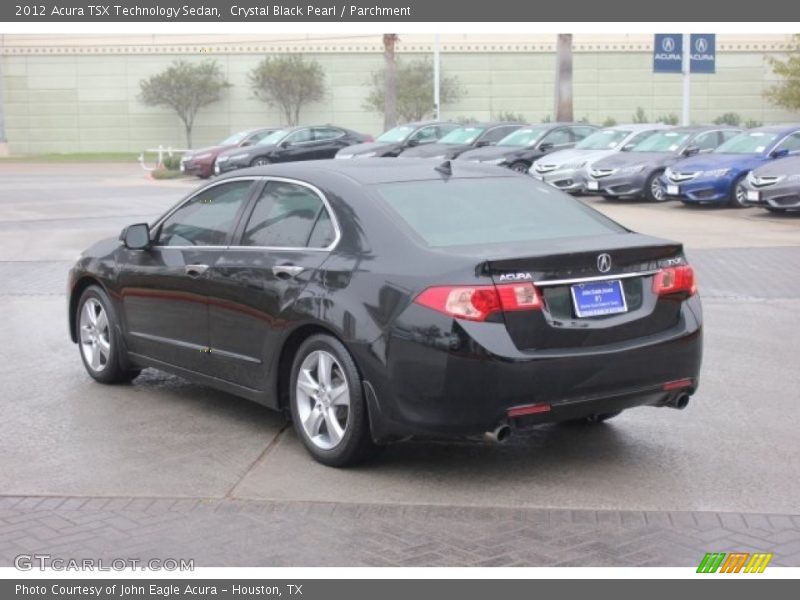 Crystal Black Pearl / Parchment 2012 Acura TSX Technology Sedan