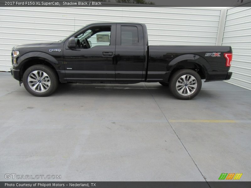 Shadow Black / Black 2017 Ford F150 XL SuperCab