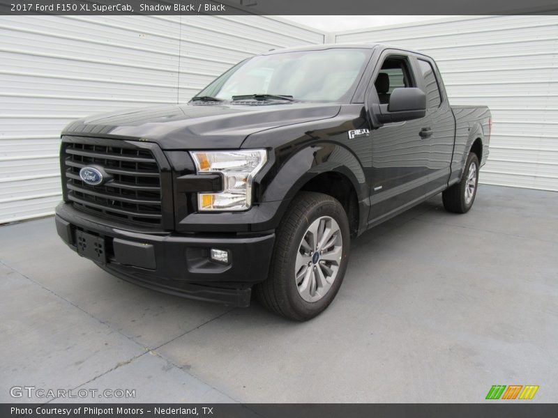 Shadow Black / Black 2017 Ford F150 XL SuperCab