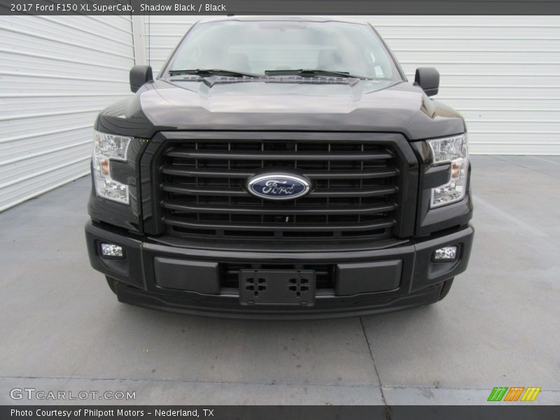 Shadow Black / Black 2017 Ford F150 XL SuperCab