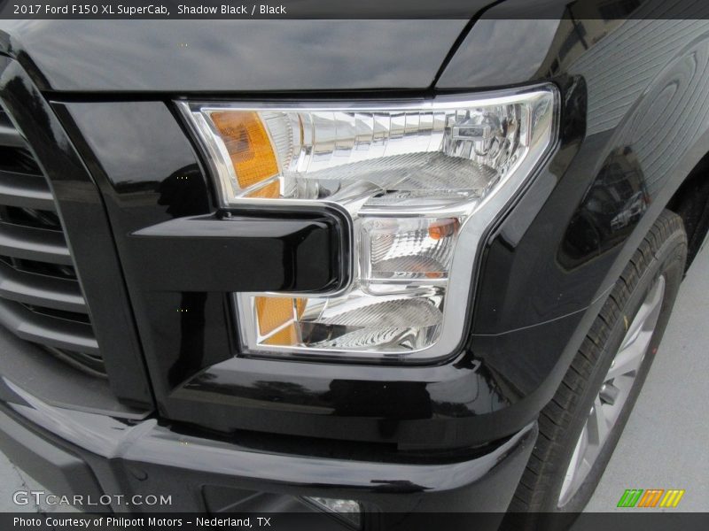 Shadow Black / Black 2017 Ford F150 XL SuperCab