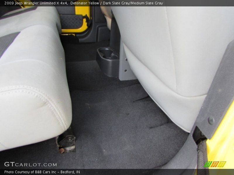 Detonator Yellow / Dark Slate Gray/Medium Slate Gray 2009 Jeep Wrangler Unlimited X 4x4