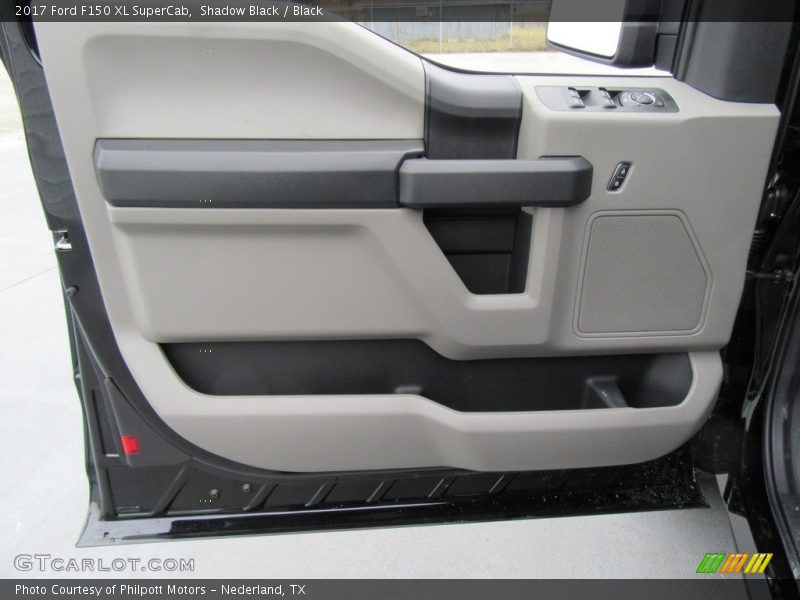 Shadow Black / Black 2017 Ford F150 XL SuperCab
