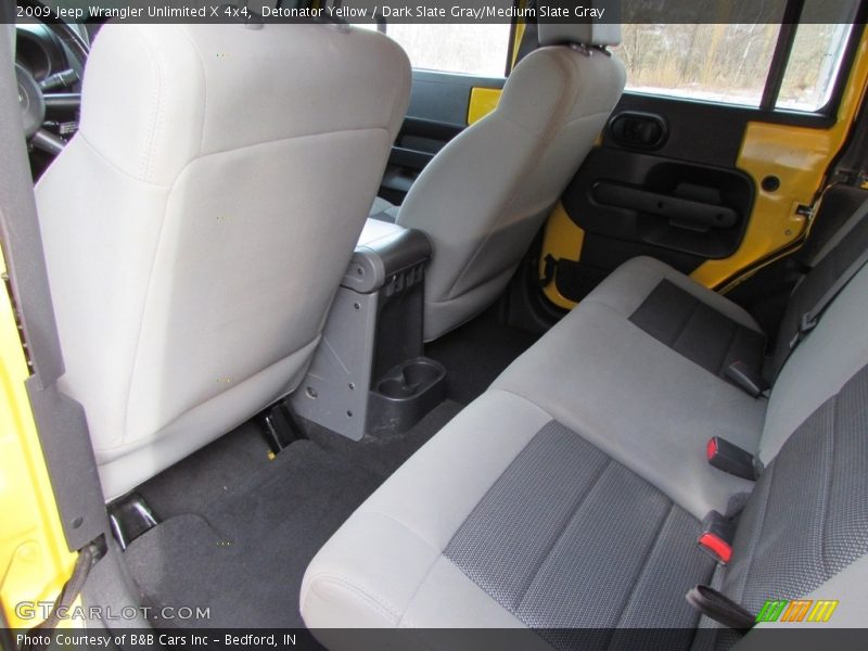Detonator Yellow / Dark Slate Gray/Medium Slate Gray 2009 Jeep Wrangler Unlimited X 4x4