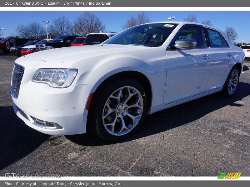 Front 3/4 View of 2017 300 C Platinum