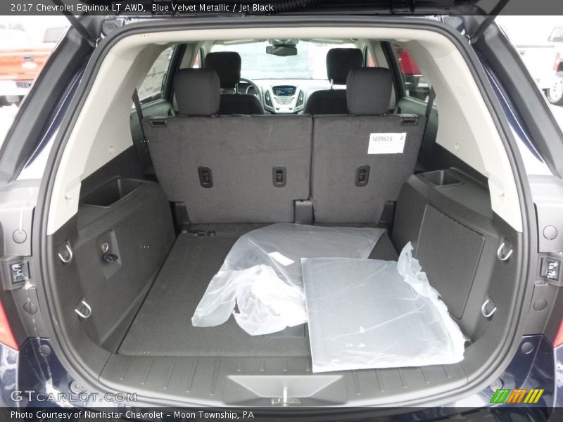 Blue Velvet Metallic / Jet Black 2017 Chevrolet Equinox LT AWD