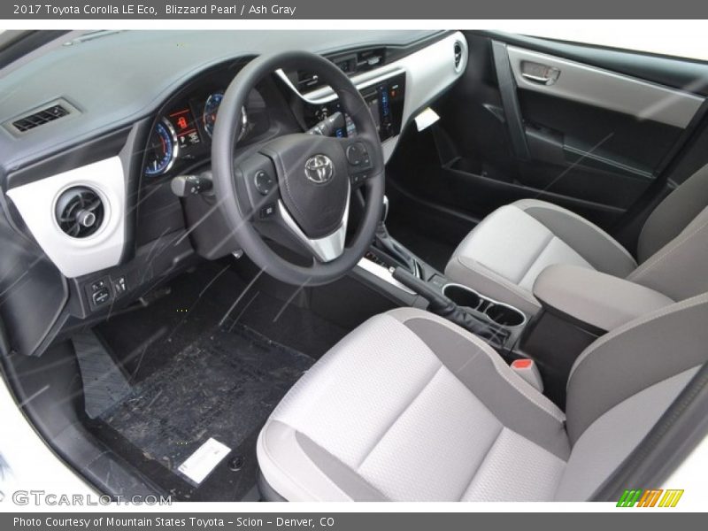  2017 Corolla LE Eco Ash Gray Interior