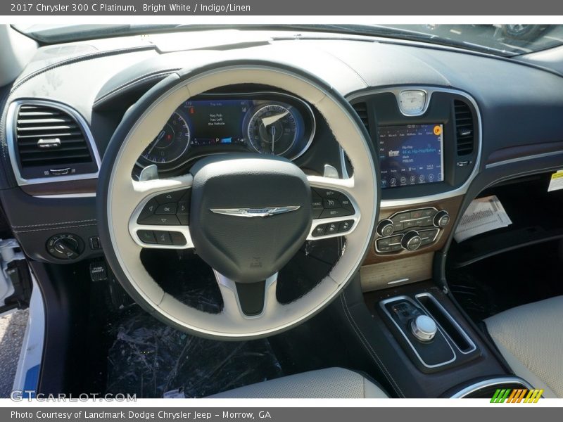 Dashboard of 2017 300 C Platinum