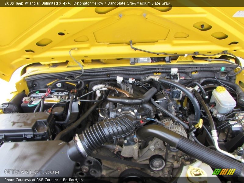 Detonator Yellow / Dark Slate Gray/Medium Slate Gray 2009 Jeep Wrangler Unlimited X 4x4