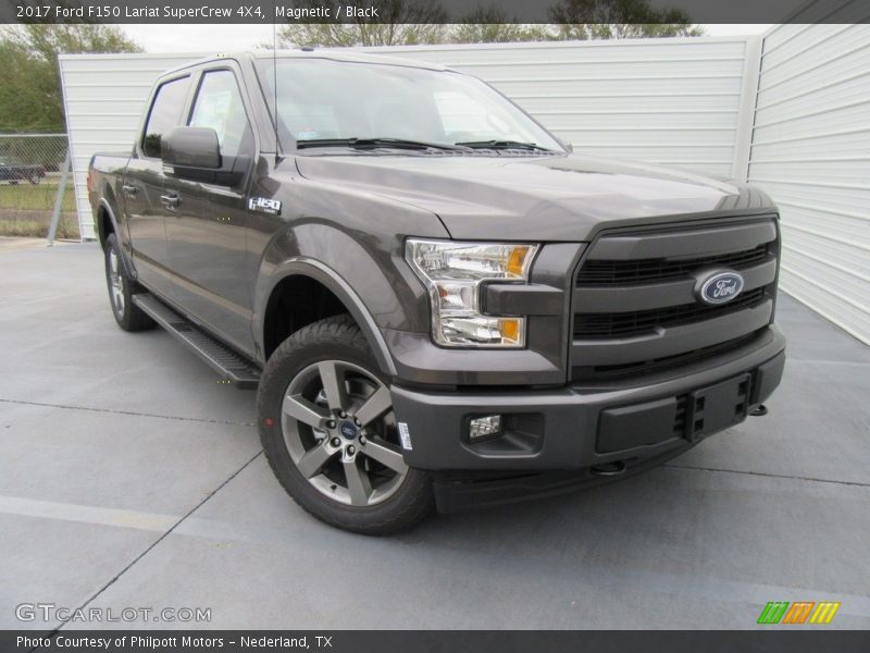 Magnetic / Black 2017 Ford F150 Lariat SuperCrew 4X4