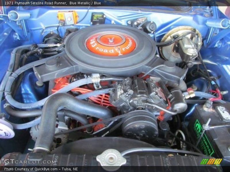  1971 Satellite Road Runner Engine - 383ci OHV 16-Valve V8