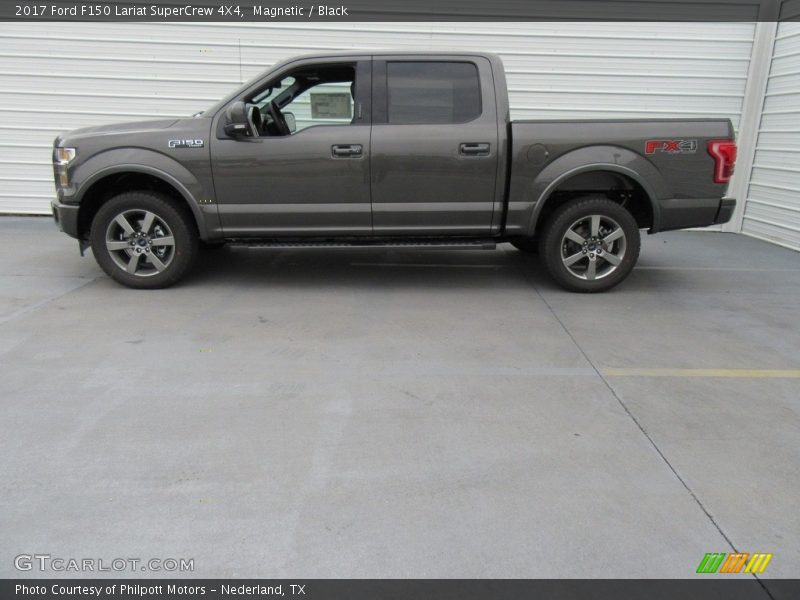 Magnetic / Black 2017 Ford F150 Lariat SuperCrew 4X4