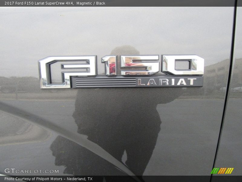 Magnetic / Black 2017 Ford F150 Lariat SuperCrew 4X4