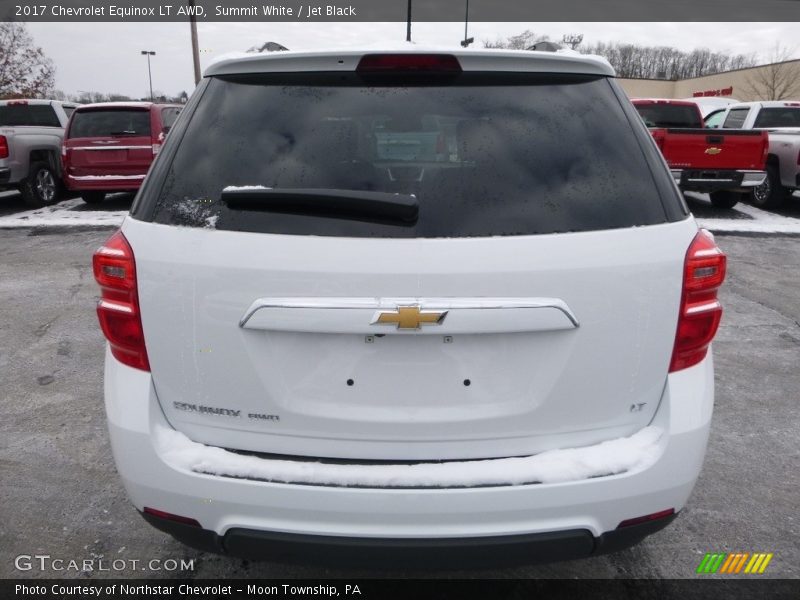Summit White / Jet Black 2017 Chevrolet Equinox LT AWD