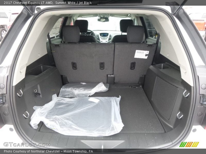 Summit White / Jet Black 2017 Chevrolet Equinox LT AWD