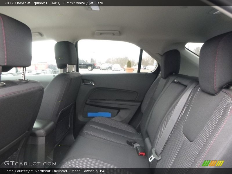 Summit White / Jet Black 2017 Chevrolet Equinox LT AWD