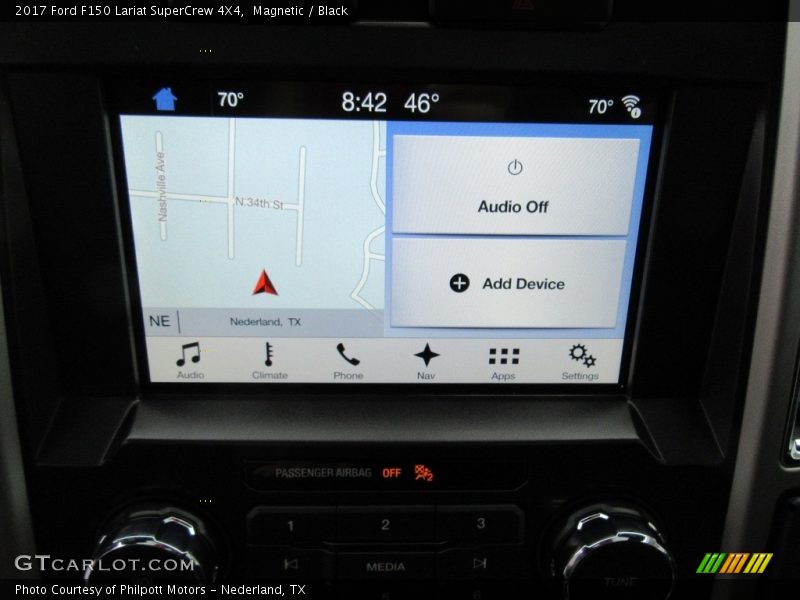 Magnetic / Black 2017 Ford F150 Lariat SuperCrew 4X4