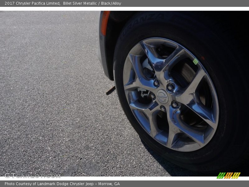Billet Silver Metallic / Black/Alloy 2017 Chrysler Pacifica Limited