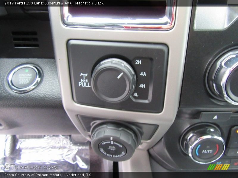 Magnetic / Black 2017 Ford F150 Lariat SuperCrew 4X4