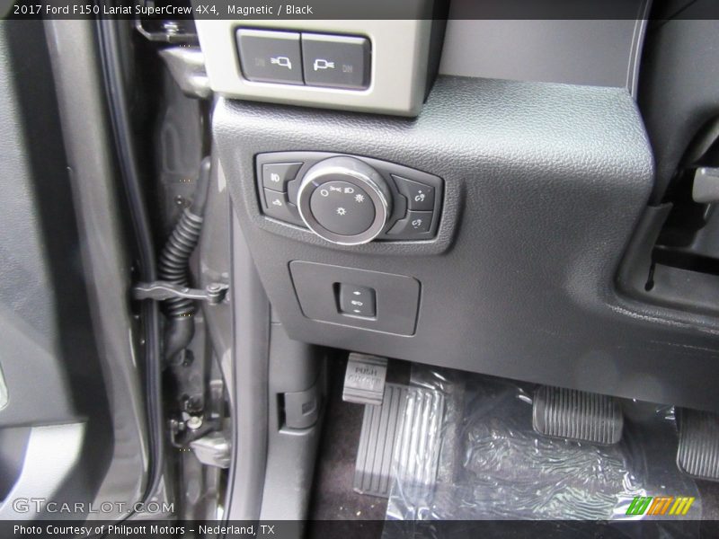 Magnetic / Black 2017 Ford F150 Lariat SuperCrew 4X4