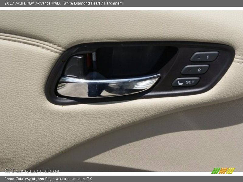 White Diamond Pearl / Parchment 2017 Acura RDX Advance AWD