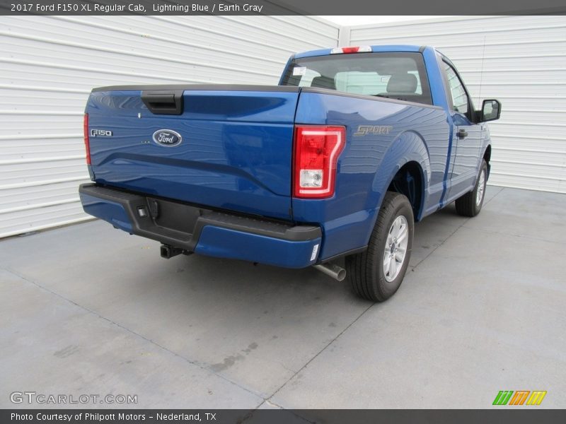 Lightning Blue / Earth Gray 2017 Ford F150 XL Regular Cab