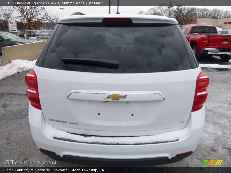 Summit White / Jet Black 2017 Chevrolet Equinox LT AWD