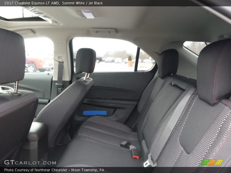 Summit White / Jet Black 2017 Chevrolet Equinox LT AWD