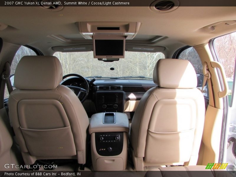 Summit White / Cocoa/Light Cashmere 2007 GMC Yukon XL Denali AWD