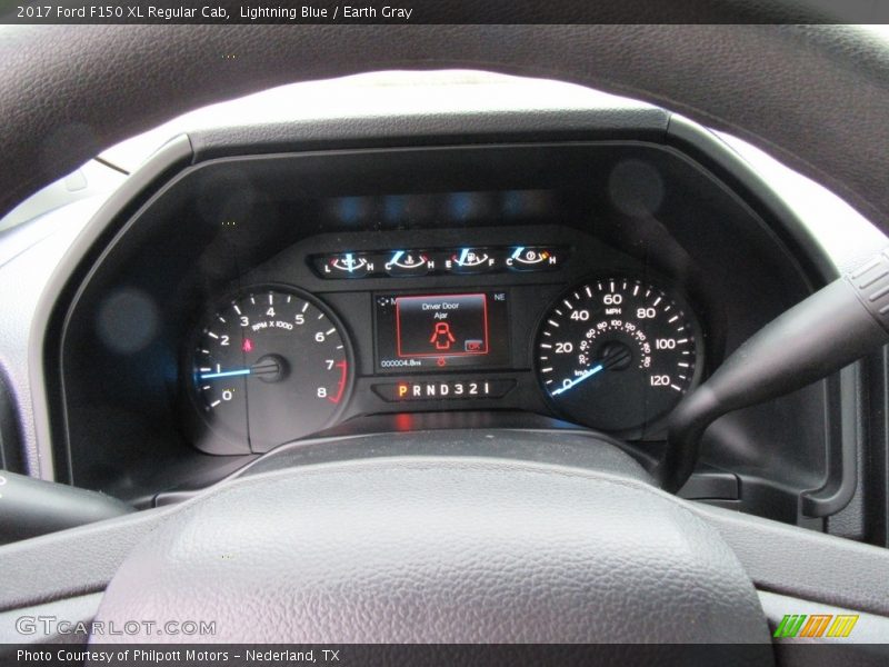 Lightning Blue / Earth Gray 2017 Ford F150 XL Regular Cab