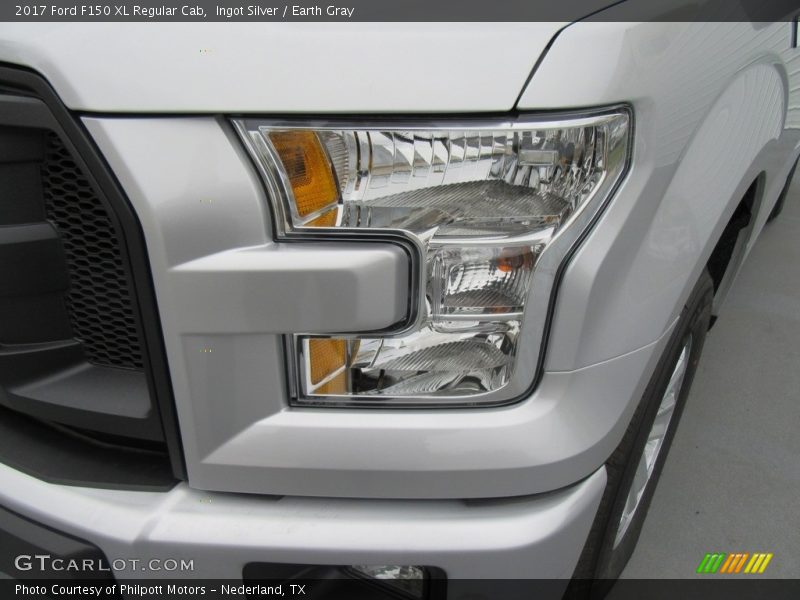 Ingot Silver / Earth Gray 2017 Ford F150 XL Regular Cab