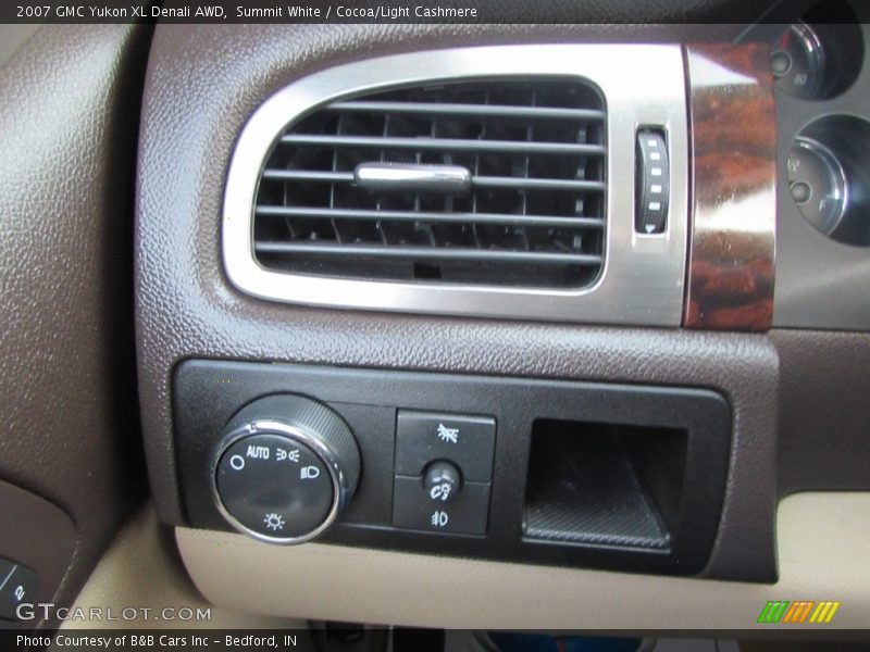 Summit White / Cocoa/Light Cashmere 2007 GMC Yukon XL Denali AWD