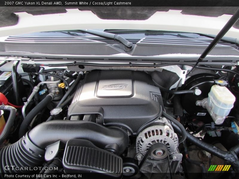 Summit White / Cocoa/Light Cashmere 2007 GMC Yukon XL Denali AWD