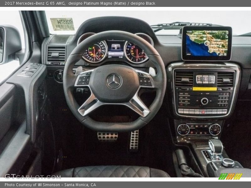 Dashboard of 2017 G 65 AMG