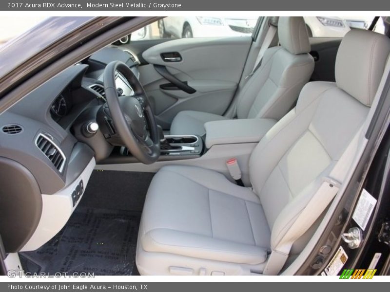 Modern Steel Metallic / Graystone 2017 Acura RDX Advance