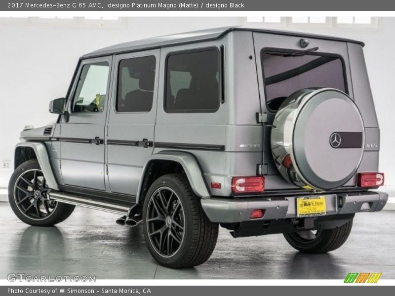  2017 G 65 AMG designo Platinum Magno (Matte)