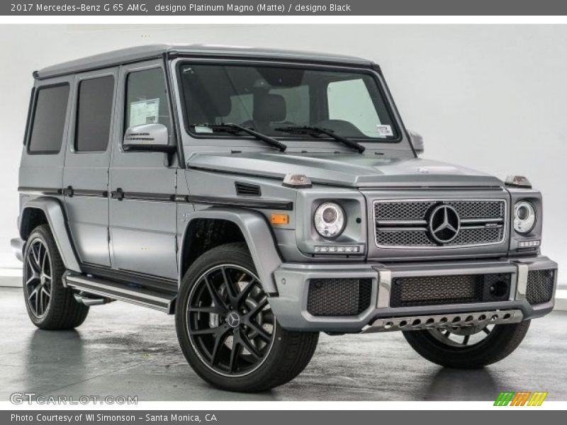 Front 3/4 View of 2017 G 65 AMG