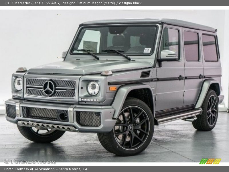  2017 G 65 AMG designo Platinum Magno (Matte)