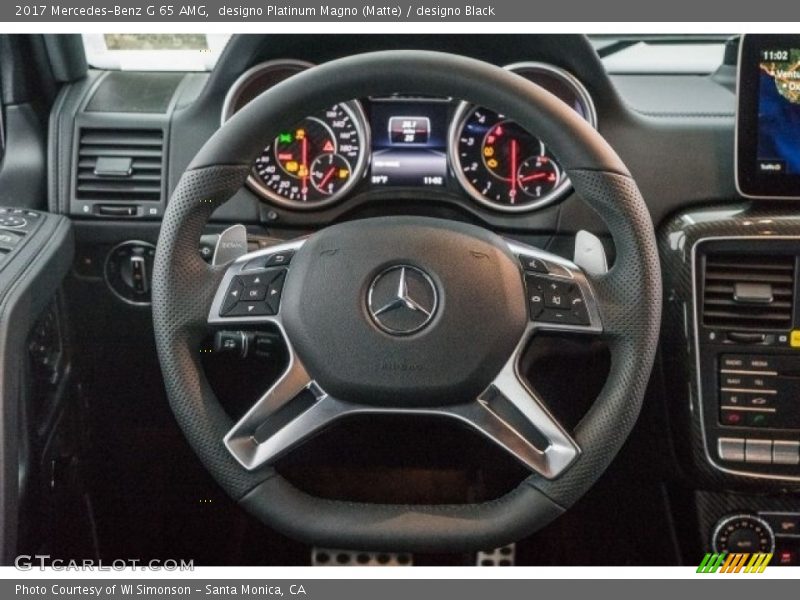  2017 G 65 AMG Steering Wheel