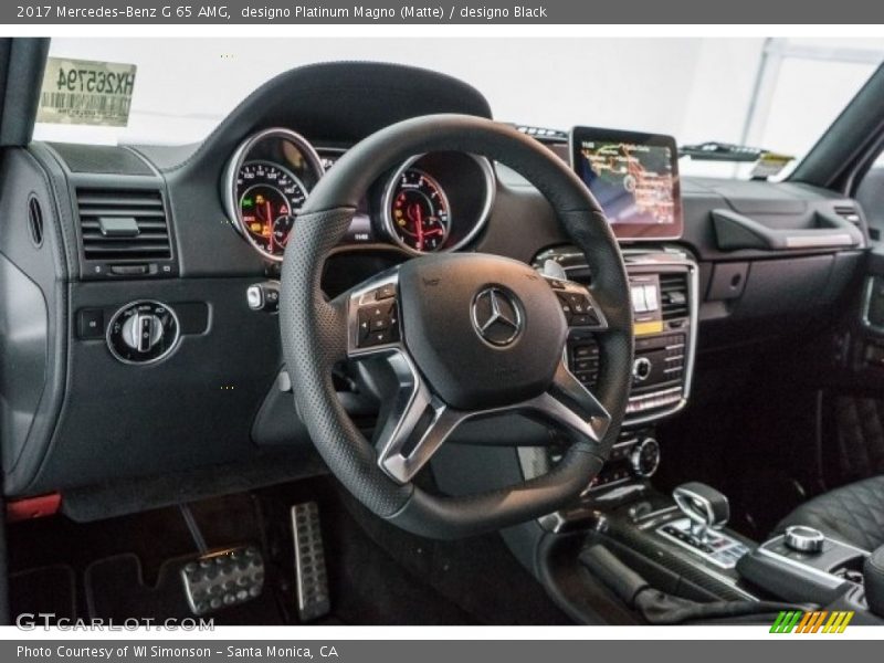  2017 G 65 AMG Steering Wheel