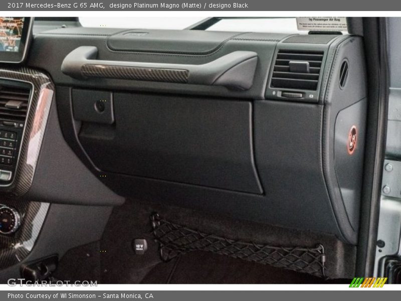 Dashboard of 2017 G 65 AMG
