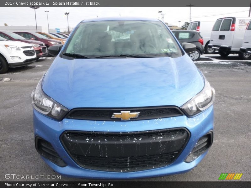 Splash Metallic / Jet Black 2017 Chevrolet Spark LS