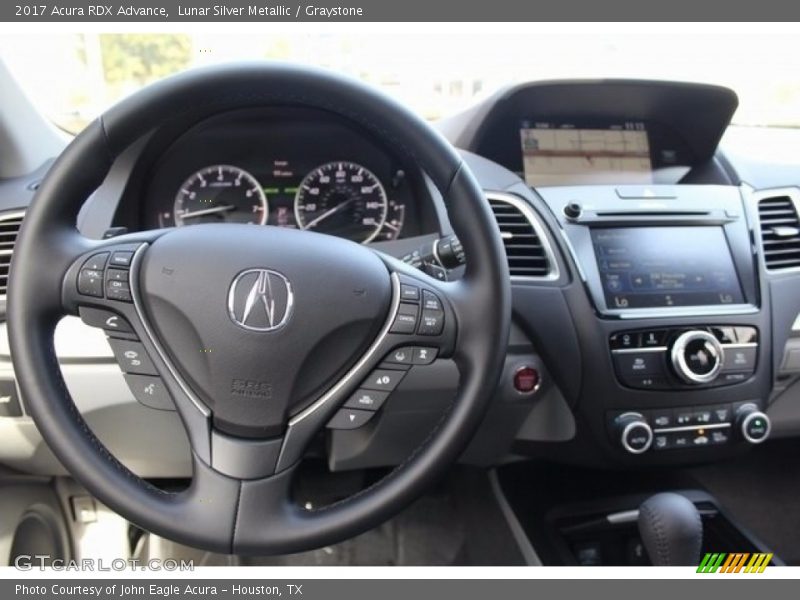 Lunar Silver Metallic / Graystone 2017 Acura RDX Advance