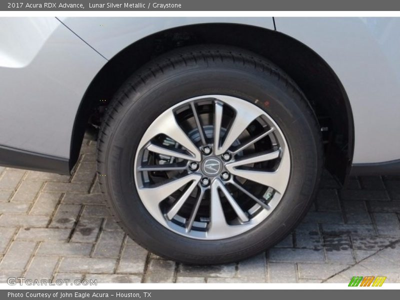 Lunar Silver Metallic / Graystone 2017 Acura RDX Advance