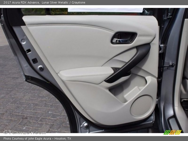 Lunar Silver Metallic / Graystone 2017 Acura RDX Advance