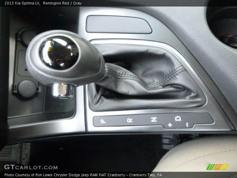 Remington Red / Gray 2013 Kia Optima LX